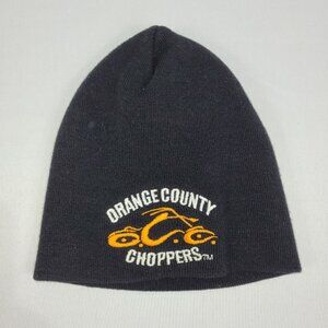 Orange County Choppers Toque Vintage Winter Hat Beanie Ski Knit Hat size Youth